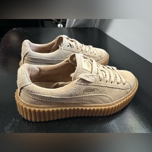 Rhianna X Fenty Creepers Oatmeal suede - Picture 3 of 4